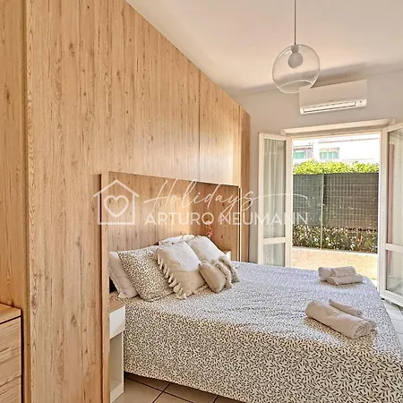 דירה 119 - Bilocale Al Taunus Con Portico, Giardino E Barbecue - E Navetta Al White Club Inclusa *